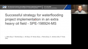 Successful Strategy for Waterflooding Project Implementation in an Extra Heavy Oil Field (in Spanish)