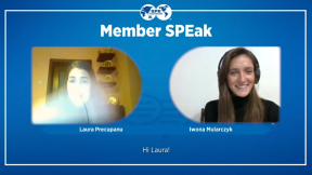 Member SPEak: Laura and Iwona