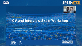 CV and Interview Skills Workshop (ATCE 2021)