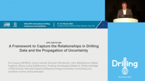 A Framework to Capture the Relationships in Drilling Data and the Propagation of Uncertainty