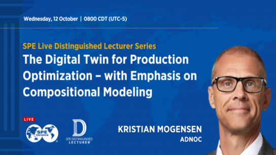 SPE Live Distinguished Lecturer Series: The Digital Twin for Production Optimization with Emphasis on Compositional Modeling