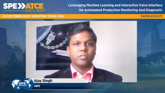 ATCE Abstract Video | Leveraging Machine Learning and Interactive Voice Interface for Automated Production Monitoring and Diagnostic