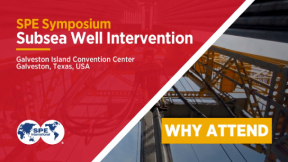 SPE Symposium Subsea Well Intervention: Why Attend?