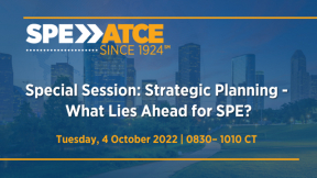 ATCE Session: Strategic Planning - What Lies Ahead for SPE?