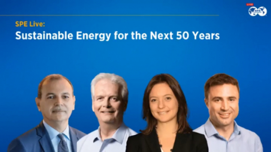 SPE Live: Sustainable Energy for the Next 50 Years