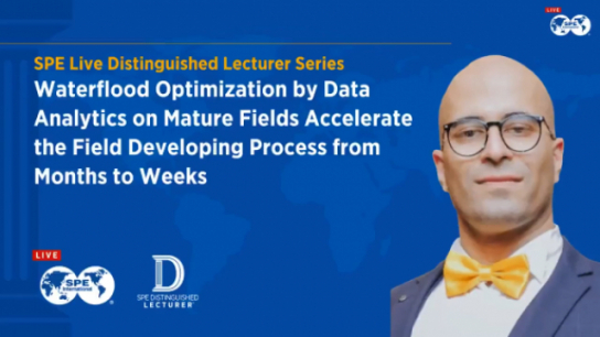 SPE Live Distinguished Lecturer Series: Waterflood Optimization by Data Analytics on Mature Fields Accelerate the Field Developing Process from Months to Weeks